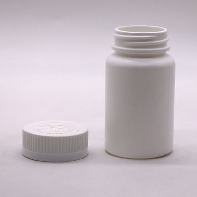 100 ml Bottiglia PE Bocca larga Bottiglie di plastica vuote Contenitori per capsule con tappo a vite