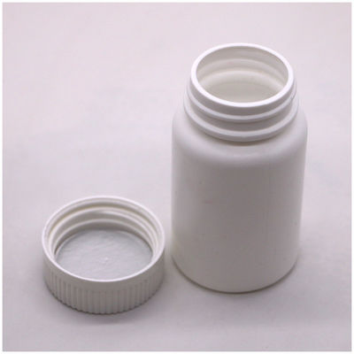 100 ml Bottiglia PE Bocca larga Bottiglie di plastica vuote Contenitori per capsule con tappo a vite