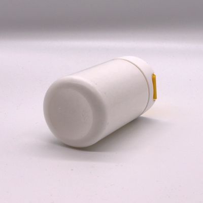 Materiale PE Bottiglia di plastica in HDPE a forma rotonda da 120 ml per il deposito di compresse e capsule solide