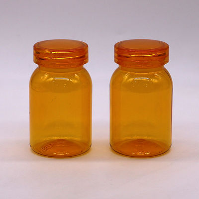 Bottiglia di pillole in PET di 90 ml per pillole in polvere capsula di compressa a vite e servizio OEM