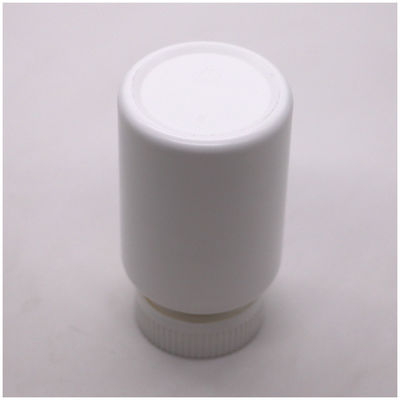 Materiale del collare PE 150ml Bottiglia di plastica rotonda vuota con coperchio a prova di bambini