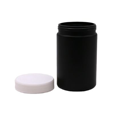 Medicina industriale 250ml HDPE Bottine di plastica personalizzate con tappo a vite e rivestimento a induzione del calore