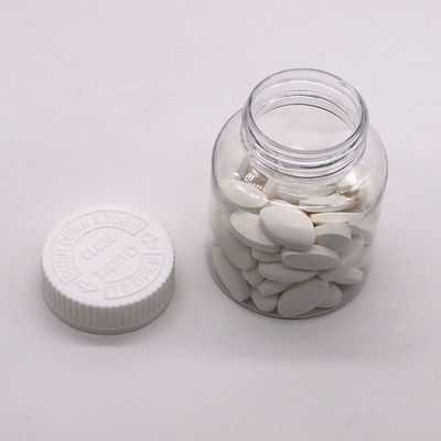 Capo a prova di bambino Bottiglia in PET da 180 ml per pillole/vitamine/capsule