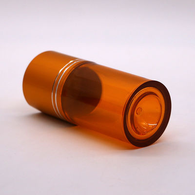 60 ml di pillola PET ricaricabile Capsula Bottiglia di olio di pesce con tappo a vite in oro argento alluminio