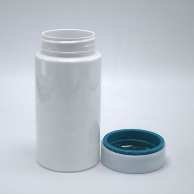Bottiglia di capsule di plastica rotonda da 150 ml/5 oz di PET Ideale per medicine e integratori di salute