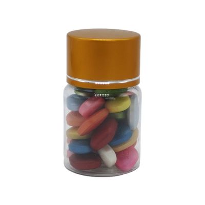 Bottiglia PET da 25 ml per imballaggio di capsule e pillole
