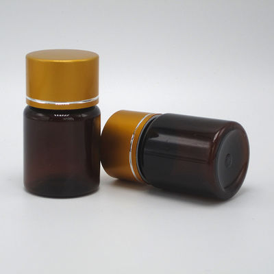Bottiglia PET da 25 ml per imballaggio di capsule e pillole