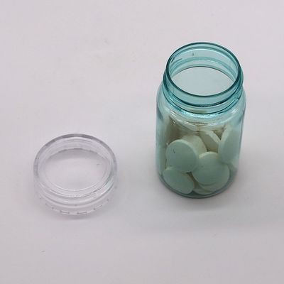 Cura della salute 70ml PET Bottiglia di plastica capsula pillola con tappo oro argento