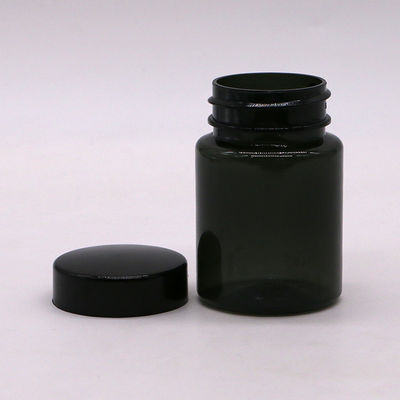 70 ml PET bottiglia trasparente contenitori di medicina di plastica con tappo a vite