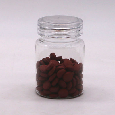 70 ml PET bottiglia trasparente contenitori di medicina di plastica con tappo a vite