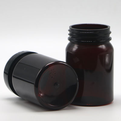 Stampa a schermo Bottiglia ricaricabile in plastica medica PET da 80 ml per compresse