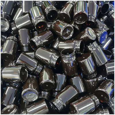 Stampa a schermo Bottiglia ricaricabile in plastica medica PET da 80 ml per compresse