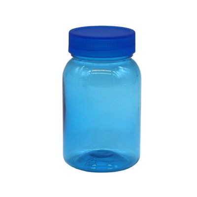 100 ml di PET rotondo colore personalizzato supplementi di plastica di grado farmaceutico bottiglie di medicina