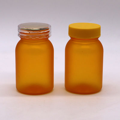 100 ml di PET rotondo colore personalizzato supplementi di plastica di grado farmaceutico bottiglie di medicina