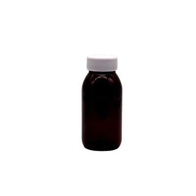 Flascia di liquido orale per sciroppo sterile per tosse con cappuccio di sicurezza per bambini