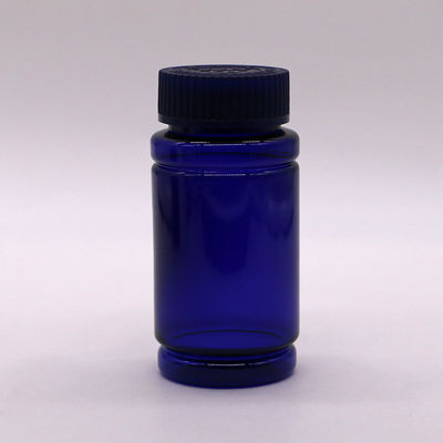 Coperture a prova di bambino PET Bottiglia di plastica a forma di bambù per pillole Capsule Supplemento medicinale per compresse