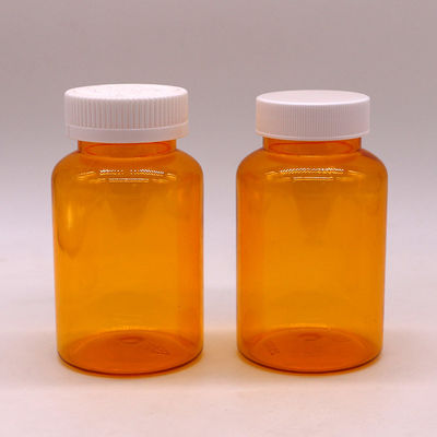 300 ml PET di qualità farmaceutica Bottiglia di plastica medica vuota per integratore di capsule per pillole