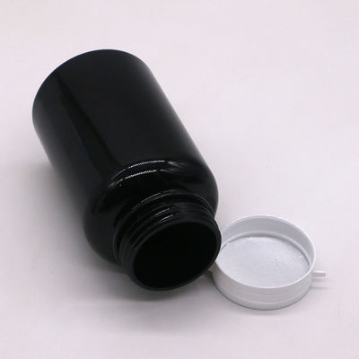 Personalizzare colore PET 250ml Bottiglia di plastica rotonda per il contenitore di capsule di medicina