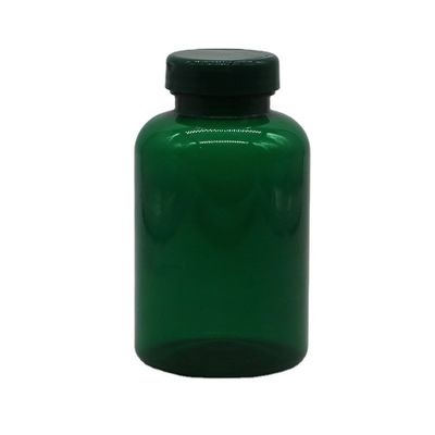 SCREW CAP 350ML Bottiglia ricaricabile di plastica medica PET per capsule di medicina ricaricabili