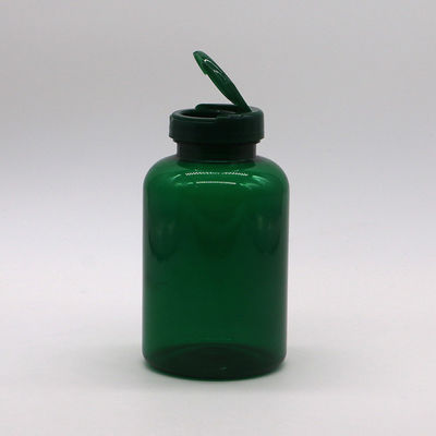 SCREW CAP 350ML Bottiglia ricaricabile di plastica medica PET per capsule di medicina ricaricabili