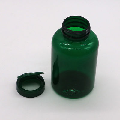 SCREW CAP 350ML Bottiglia ricaricabile di plastica medica PET per capsule di medicina ricaricabili