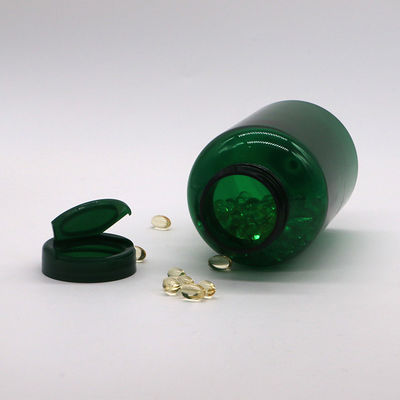 SCREW CAP 350ML Bottiglia ricaricabile di plastica medica PET per capsule di medicina ricaricabili