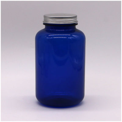 Contenitore per medicinali in PET di plastica da 500 ml con stampa a schermo e tappo a prova di bambini