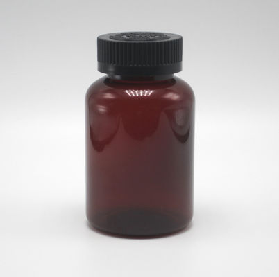 Cappuccio a vite Bottiglia di compresse in plastica in PET da 180 ml per compresse Polvere Capsula compressa HOT SEAL
