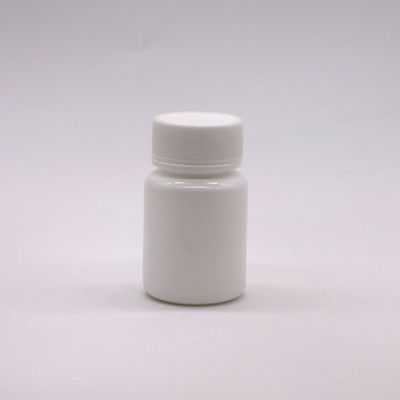 30 ml di HDPE Portatile in polvere di plastica bianca Pillola per farmaci Bottiglie per compresse Contenitore con tappo di sicurezza per bambini
