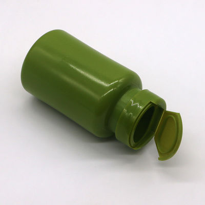 Bottiglia di plastica HDPE 150ml 5oz bocca larga contenitori di capsule vuote con tappo flessibile