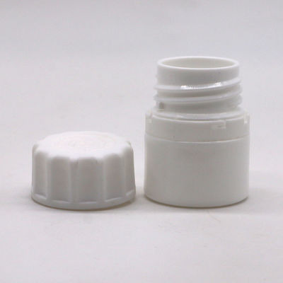 20 ml Bianco HDPE Riempibile Medicina Solida Capsula Pillola Tabletta Bottiglia di Plastica Bottone per Altre Medicine