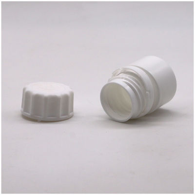 20 ml Bianco HDPE Riempibile Medicina Solida Capsula Pillola Tabletta Bottiglia di Plastica Bottone per Altre Medicine