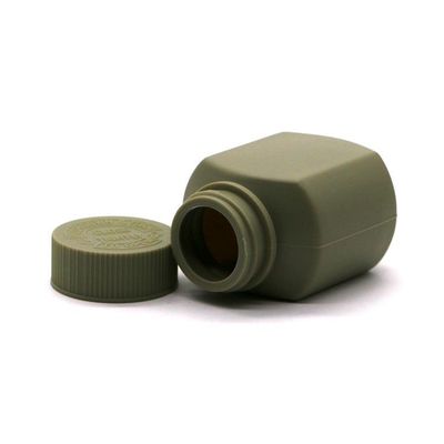 Bottiglie di plastica quadrate HDPE a tappo anti-bambino da 60 ml per compresse e capsule biologiche
