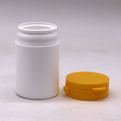 Contenitore di integratori di vitamine 70 ml Bottiglia di medicinali in HDPE con tappo ripiegabile