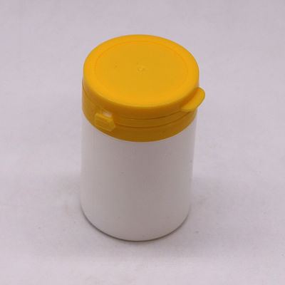 Contenitore di integratori di vitamine 70 ml Bottiglia di medicinali in HDPE con tappo ripiegabile