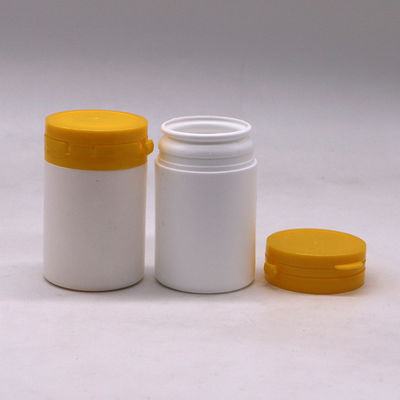 Contenitore di integratori di vitamine 70 ml Bottiglia di medicinali in HDPE con tappo ripiegabile
