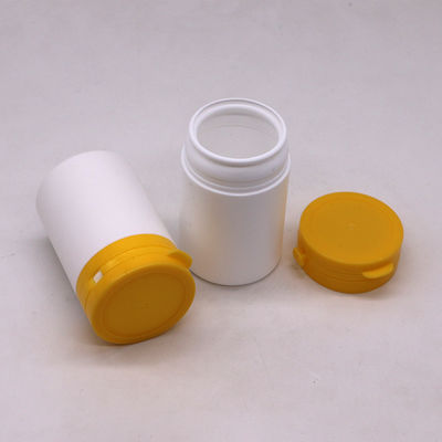 Contenitore di integratori di vitamine 70 ml Bottiglia di medicinali in HDPE con tappo ripiegabile