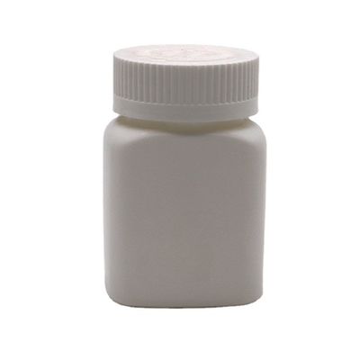 Bottone di plastica a forma quadrata in HDPE da 85 ml per medicinali