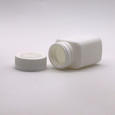 Bottone di plastica a forma quadrata in HDPE da 85 ml per medicinali