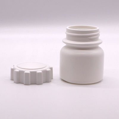 Bottone di plastica in PE a forma rotonda da 100 ml per farmaci