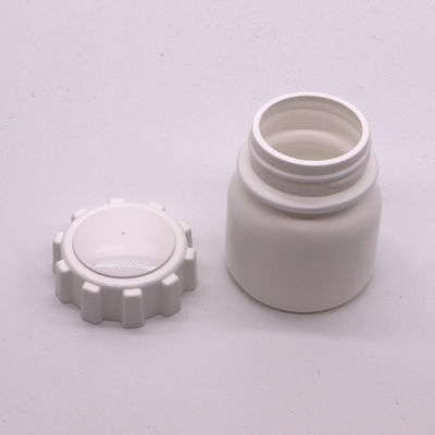 Bottone di plastica in PE a forma rotonda da 100 ml per farmaci