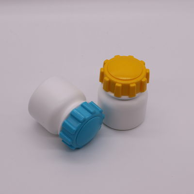 Bottone di plastica in PE a forma rotonda da 100 ml per farmaci