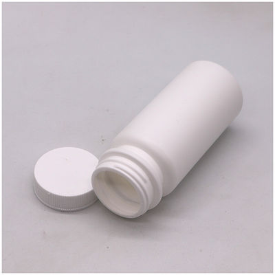 Materiale del colletto HDPE 120ml Bottiglia di plastica bianca per pillole Vitamina Capsula 120CC vuota
