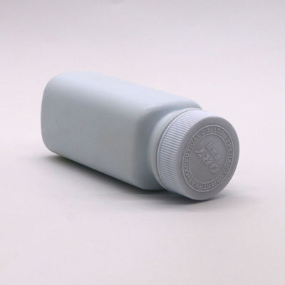 Bottiglia di farmaci in HDPE da 135 ml per integratore di vitamine Materiale per colletto a colori personalizzato