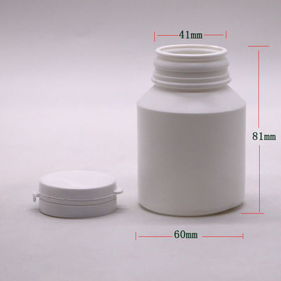 150ml CRC Cap HDPE Bottiglia per pillole di grado farmacologico Capsule compresse Vitamine di olio di pesce 150CC