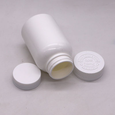 Flascia di supplemento per compresse di plastica HDPE con coperchio a prova di bambini 150 ml
