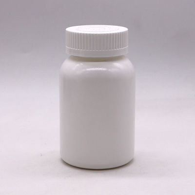 Flascia di supplemento per compresse di plastica HDPE con coperchio a prova di bambini 150 ml