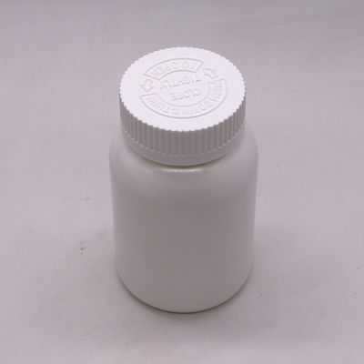 Flascia di supplemento per compresse di plastica HDPE con coperchio a prova di bambini 150 ml