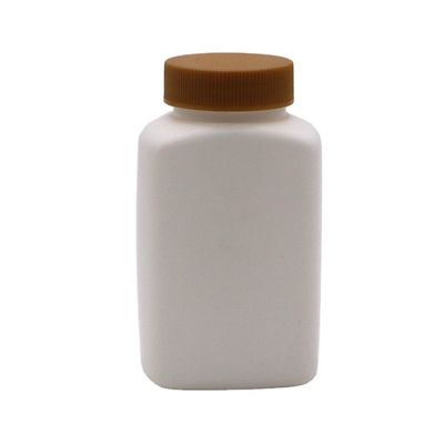 Flascia in HDPE di 160 mL a forma quadrata per la confezione vuota di pillole