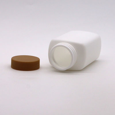 Flascia in HDPE di 160 mL a forma quadrata per la confezione vuota di pillole